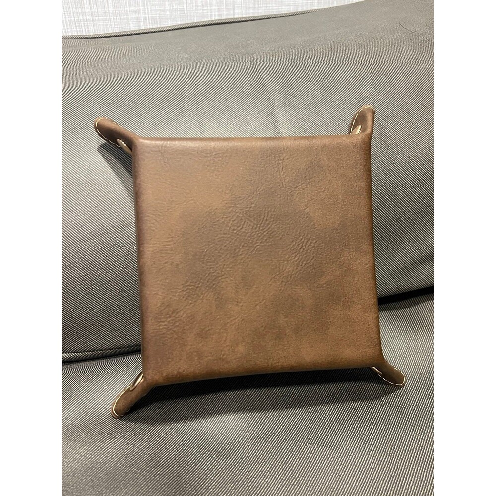 Southern String Hat Co Leather Catch All Tray - Picture 3 of 4